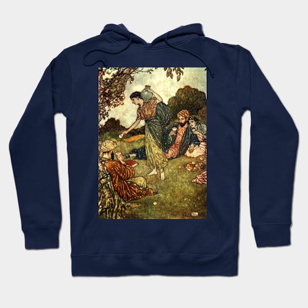 110th Quatrain - Edmund Dulac Hoodie by forgottenbeauty